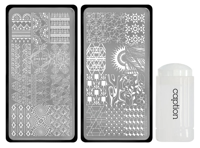 YN - Young Nails Caption Art Screens - Boho Bungalow