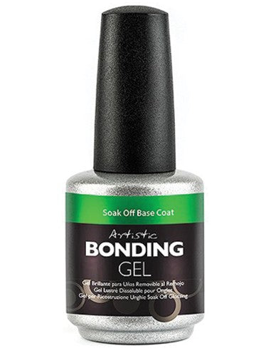Artistic Nail Design Bonding Gel Soak Off Base Coat 0.5 oz