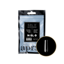 Apres Gel-X Natural Square Long Refill (50pcs) - Global Beauty Supply, LLC