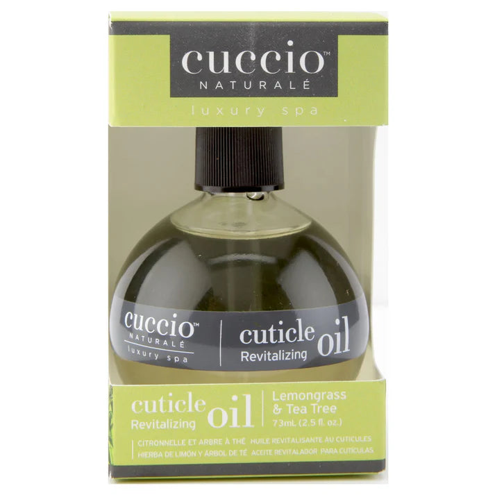 Cuccio Naturale Revitalizing Cuticle Oil 2.5oz - Lemongrass & Tea Tree