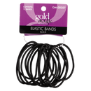 Gold Magic - Elastic Bands "Black", 12 Bands