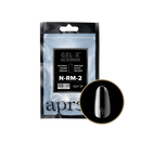 Apres Gel-X Natural Round Medium Refill (50pcs) - Size 2