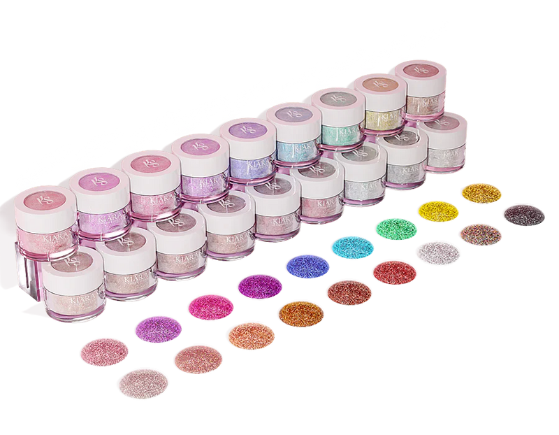 Kiara Sky DiamondFX Acrylic Powder - The Full Collection 18pc