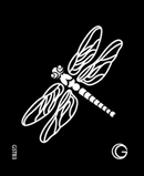 G Body Art - Dragonfly 4 Stencils