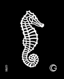 G Body Art - Seahorse 4 Stencils