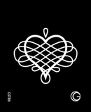 G Body Art - Lacey Heart 4 Stencils