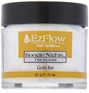 EzFlow Boogie Nights Time To Shine Acrylic Powder .75oz - Gold Bar