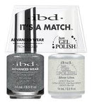 ibd Just Gel Polish - IBD It's A Match Duo - Silver Lites -