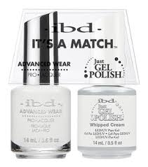 ibd Just Gel Polish - IBD It's A Match Duo - Whipped Cream -