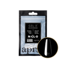 Apres Gel-X Natural Coffin Long Refill (50pcs) - Size 0
