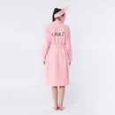 Double Dare - OMG! Spa Robe Pink, Large/X-Lagre