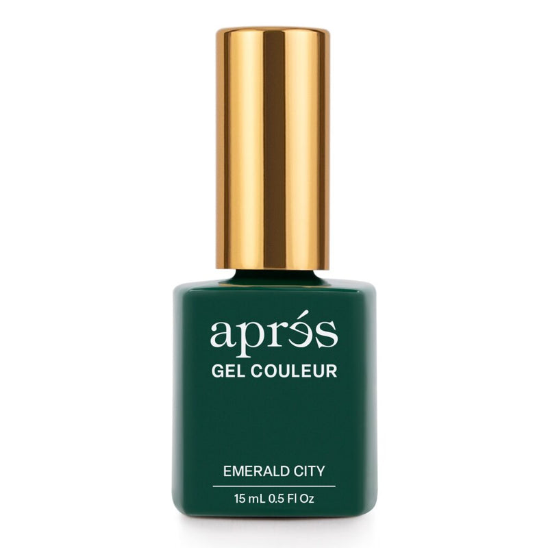 Apres - HEMA/TPO Free Gel Couleur .5 oz - Emerald City 347