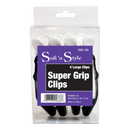 Soft'n Style - Large Super Grip Clips 4-1/2" 4PCs