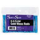 Soft'n Style - E-Z-Flow Cold Wave Rods, Short Blue 1-Dozen