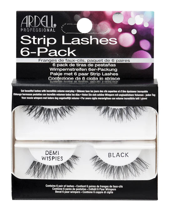 Ardell Strip Lashes 6-Pack Demi Wispies