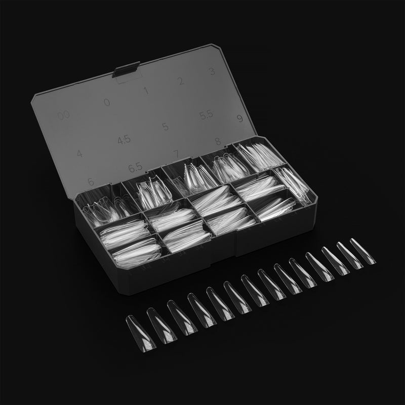 Apres Gel-X Sculpted Coffin Extra Extra Long Box of Tips (600pcs)