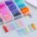 HyBa Beauty FLIP IT Dual Reverse Nail Form - Rainbow Tips - (12 Shapes / 288 pcs)