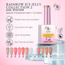 HyBa Beauty FRENCH Ice Jelly Gel Polish Collection 1 - Global Beauty Supply, LLC