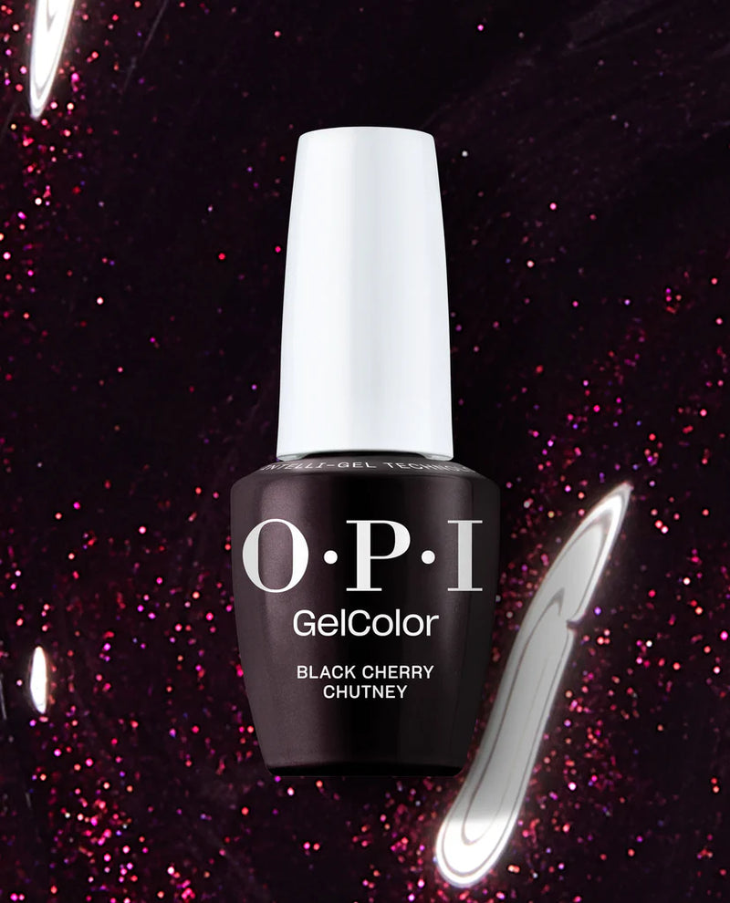 OPI GelColor Intelli-Gel - Black Cherry Chutney 0.5 oz -