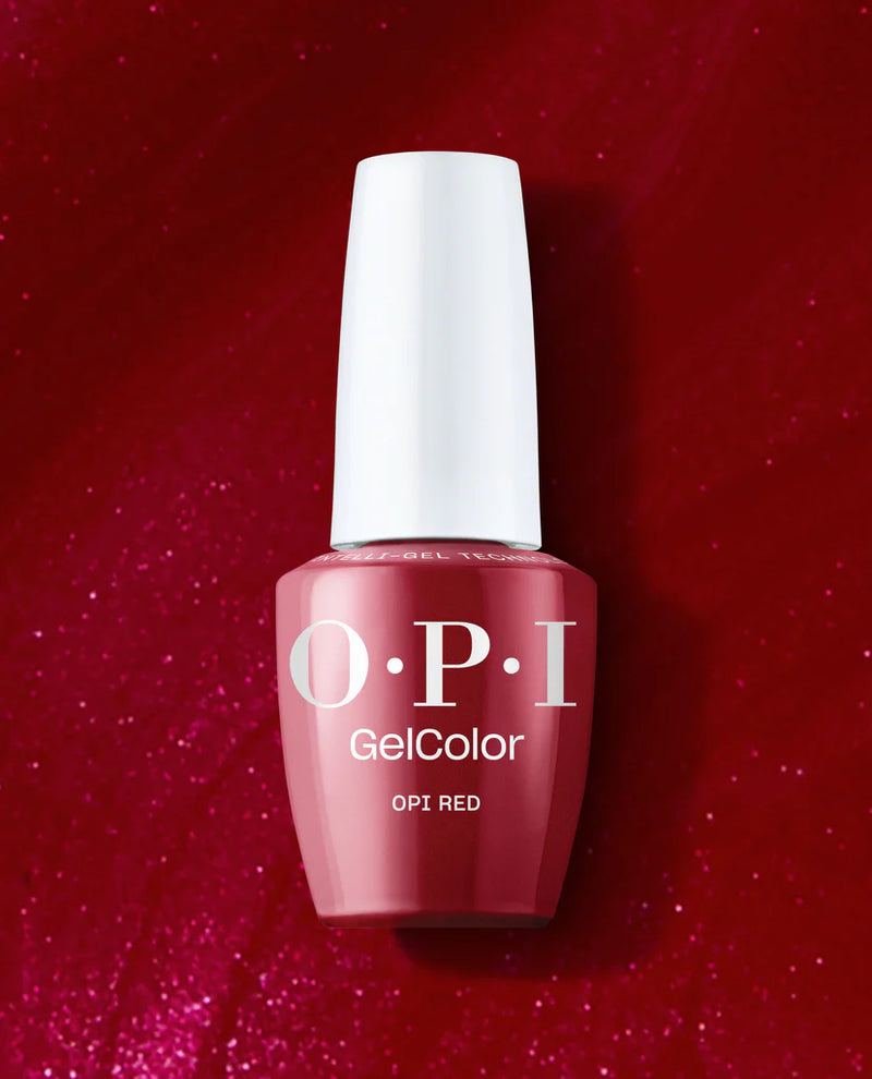 OPI GelColor Intelli-Gel -  OPI Red 0.5 oz -