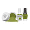 Gelish Spring 2024 - Lace is More "Freshly Cut" Trio - Includes Gel Polish, Lacquer & Dip Powder - Clover Green Creme