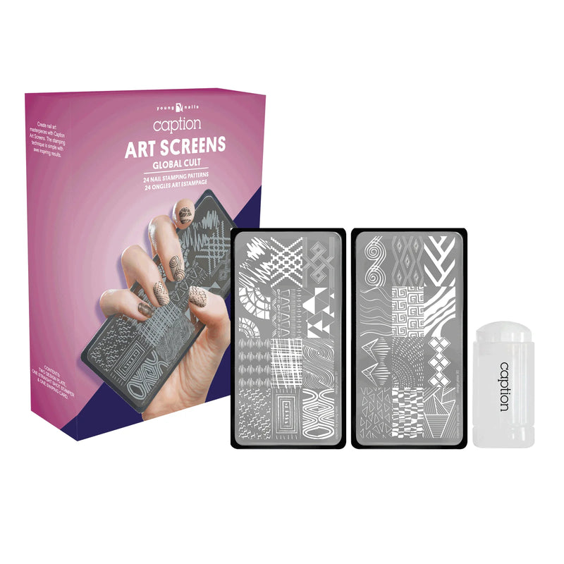 YN - Young Nails Caption Art Screens - Global Cult