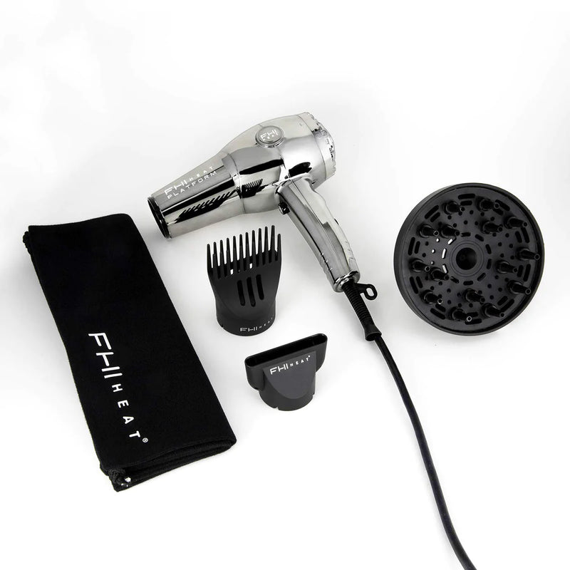 FHI PLATFORM 1900 NANO LITE PRO HAIR DRYER: CHROME