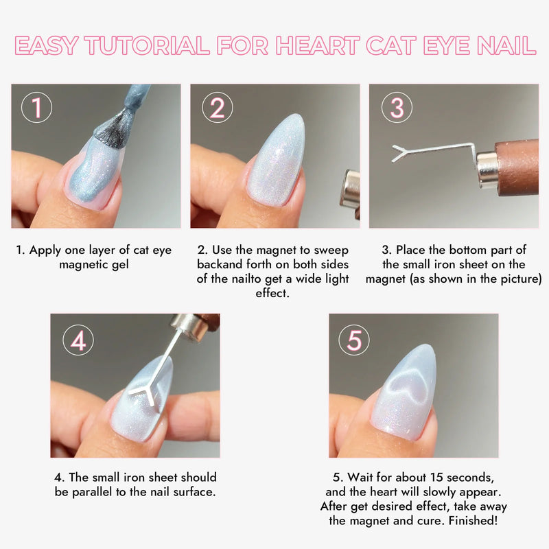 Heart Magnet 3-pc