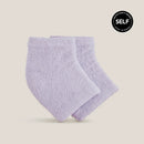Voesh Moisturizing Heel Socks - Purple