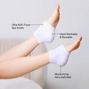 Voesh Moisturizing Heel Socks - Purple