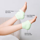 Voesh Moisturizing Heel Socks - Mint