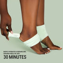 Voesh Moisturizing Heel Socks - Mint