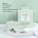 Voesh Moisturizing Heel Socks - Mint