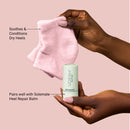 Voesh Moisturizing Heel Socks - PINK
