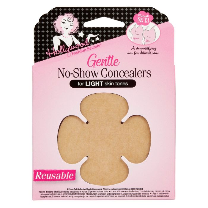Hollywood Fasion Secrets - Gentle No-Show Concealers for Light Skin Tones
