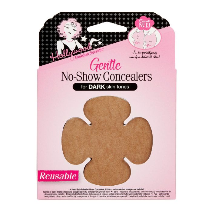 Hollywood Fasion Secrets - Gentle No-Show Concealers for Dark Skin Tones