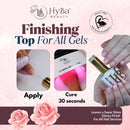 HyBa Beauty HySHINE Top Gel 20mL / .67oz