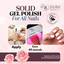 HyBa Beauty Super White Gel Polish 20mL / .67oz