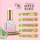 HyBa Beauty Super White Gel Polish 20mL / .67oz