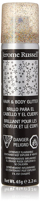 Jerome Russell - Hair & Body Glitter Multi Color 2.2oz