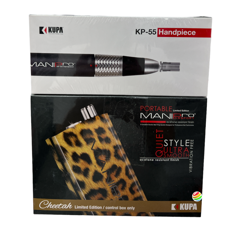 Kupa Manipro Passport Cheetah with KP-55 Handpiece Nail Drill