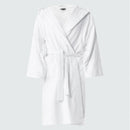 Double Dare - OMG! Spa Robe With Hat - White , Small/Medium
