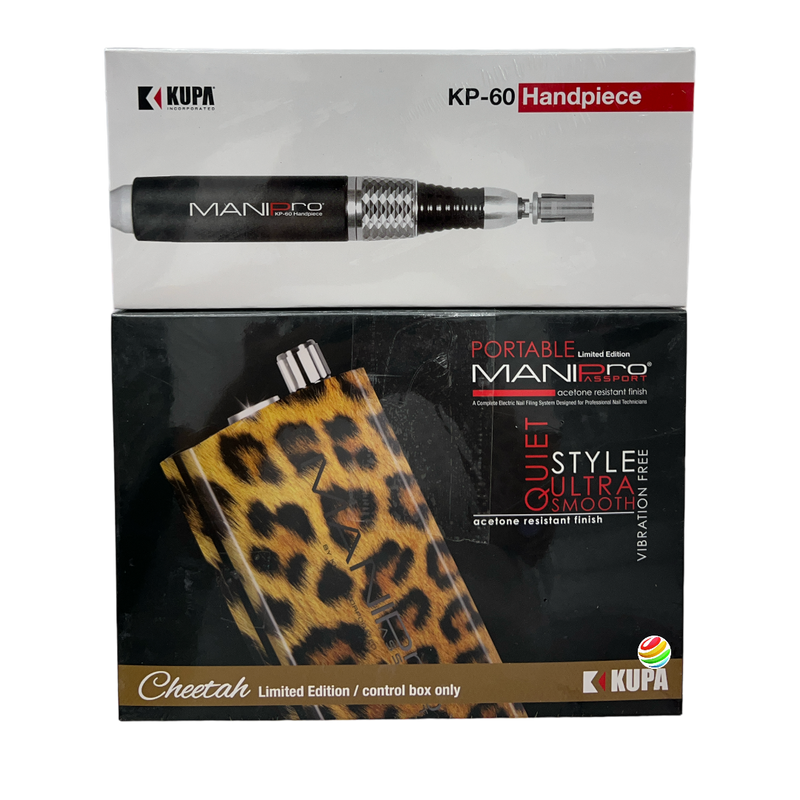 Kupa Manipro Passport Cheetah with KP-60 Handpiece Nail Drill