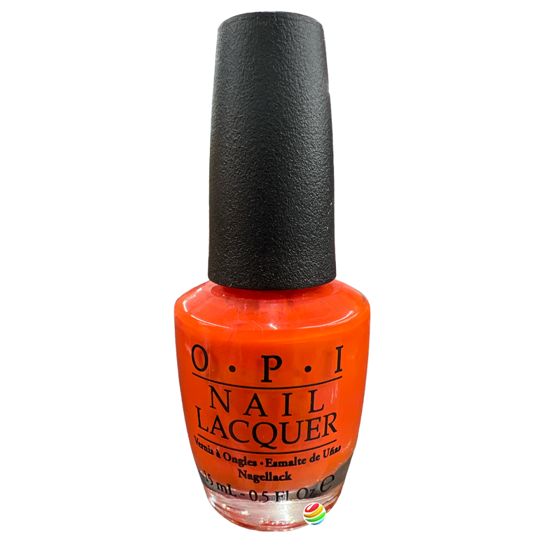 OPI Nail Lacquer B39 - Atomic Orange
