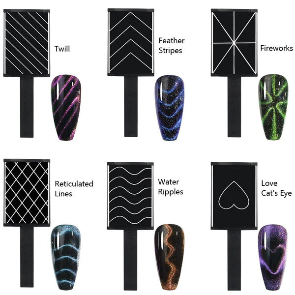 Cat Eye Magnet - 6 piece Set