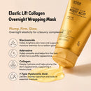 Kiss New York Radiant Glow Kojic Acid Overnight Wrapping Mask (Includes Brush) 2.53 fl oz