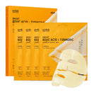 Kiss New York Bright Kojic Acid + Turmeric Overnight Hydrogel Mask (4 Sheets)