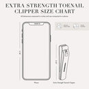 Tweezerman Stainless Steel Extra Strength Toenail Clipper 5161-R