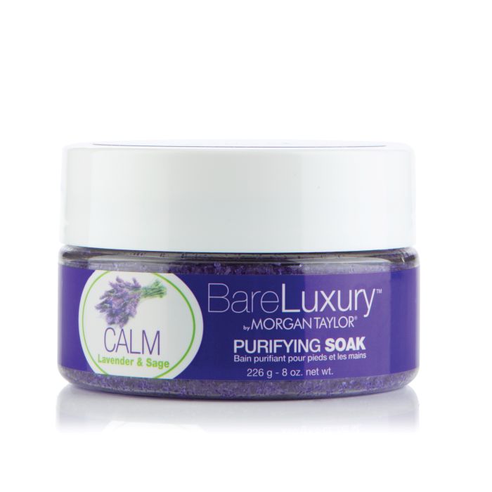 Morgan Taylor - BareLuxury Calm Lavender & Sage Soak (8 fl. oz. | 226g)