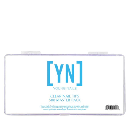 YN - Young Nails Clear Tips 500 Master Pack
